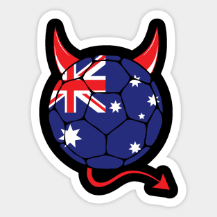 Australia Halloween Sticker